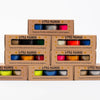 Eco Fabric Ink | Blue Neon Yellow Silver | Conscious Craft
